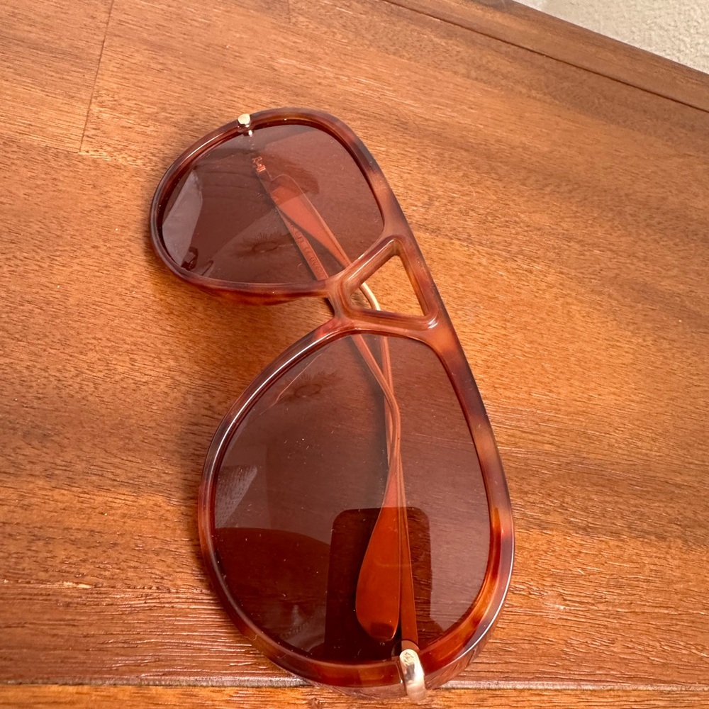 Oversized Brown Sunglasses